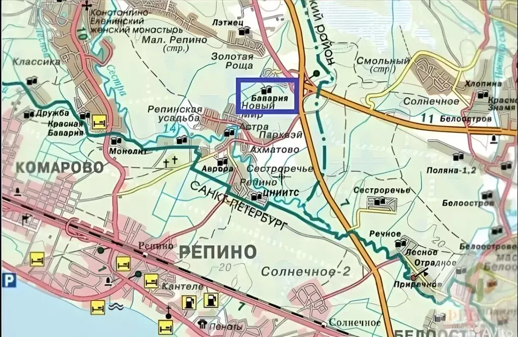 Участок в Ленинградская область, Выборгский район, Первомайское с/пос, ... - Фото 1