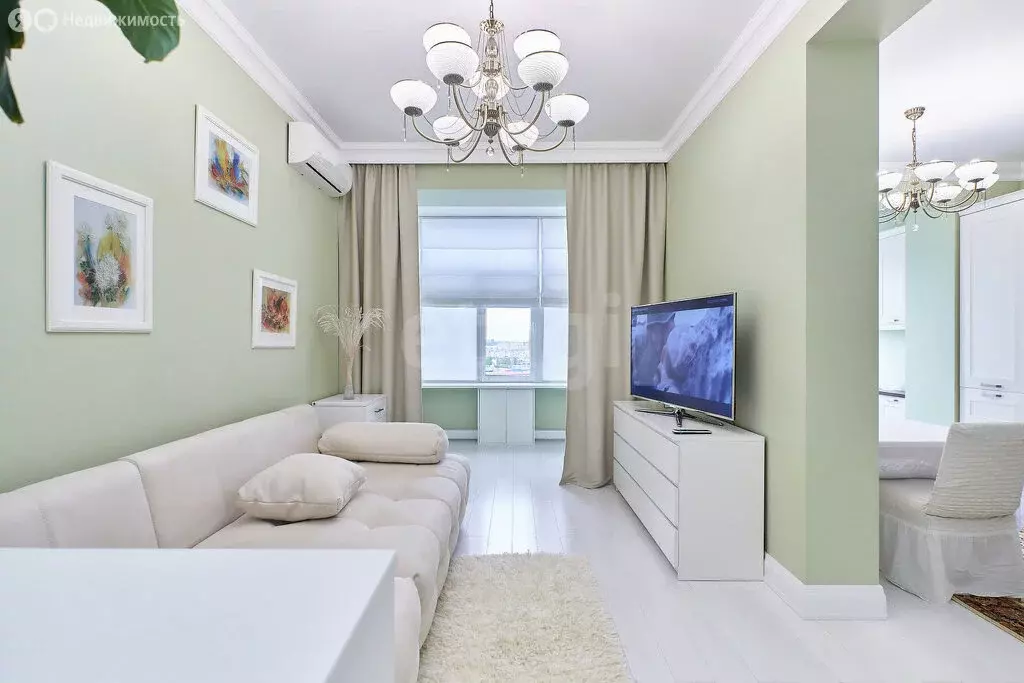 2-комнатная квартира: Тюмень, улица Малыгина, 90 (75 м) - Фото 1