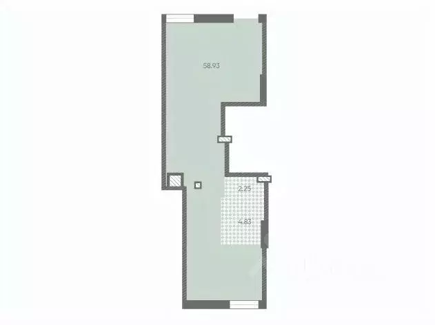 Помещение свободного назначения в Санкт-Петербург Морская миля жилой ... - Фото 1