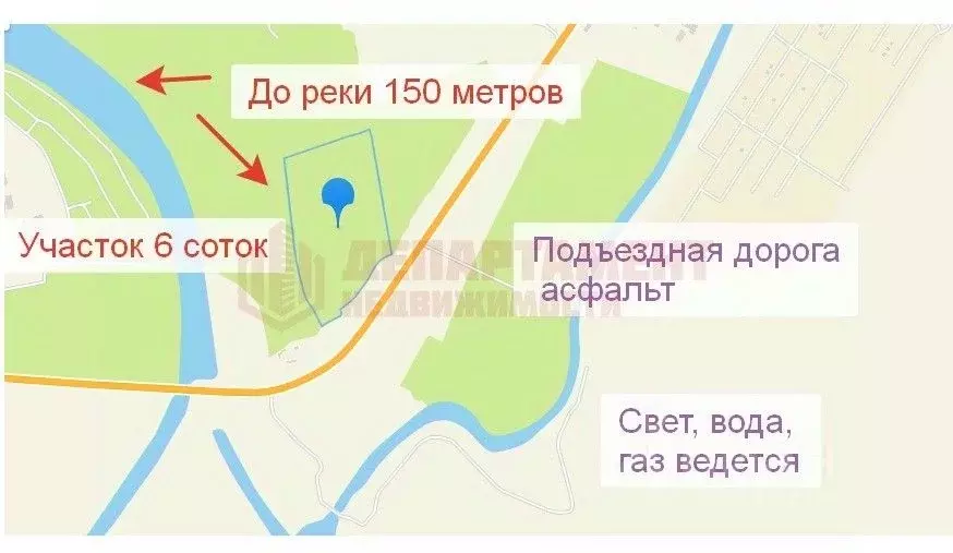 Участок в Астраханская область, Приволжский район, с. Началово 22 ... - Фото 2