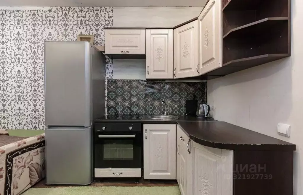 Студия Новосибирская область, Новосибирск ул. Есенина, 12/2 (26.8 м) - Фото 2