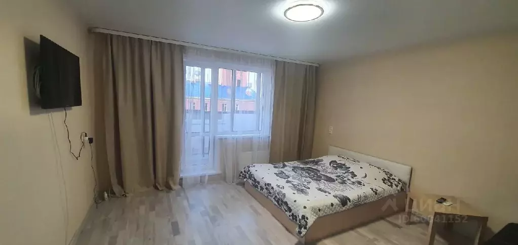 1-к кв. Курганская область, Курган Заозерный жилрайон, 4-й мкр, 12А ... - Фото 1