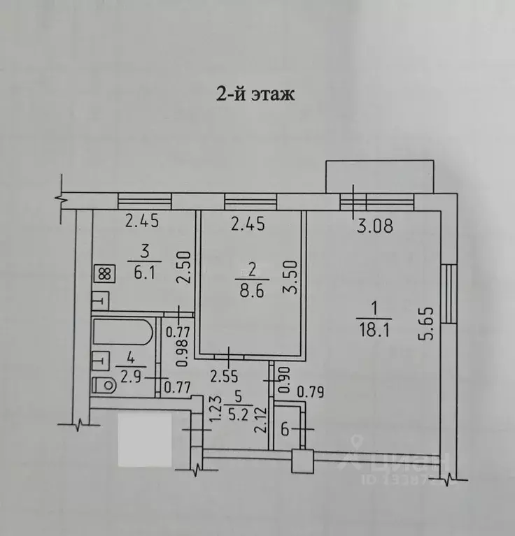 2-к кв. Удмуртия, Ижевск ул. Ленина, 12 (42.0 м) - Фото 1