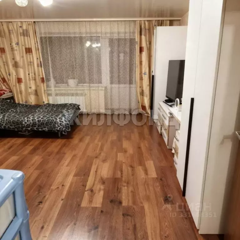 1-к кв. Томская область, Томск ул. Карпова, 16/2 (47.9 м) - Фото 1