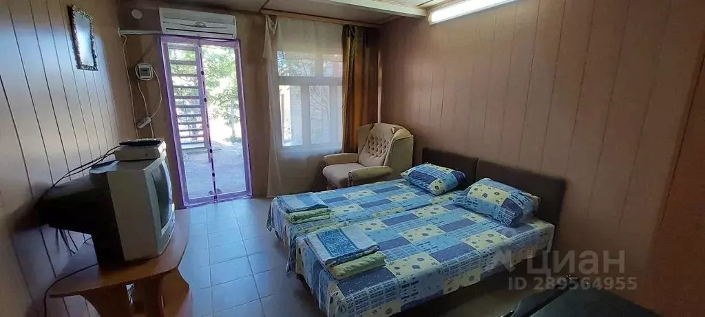 Комната Крым, Феодосия муниципальный округ, Курортное пгт ул. ... - Фото 1
