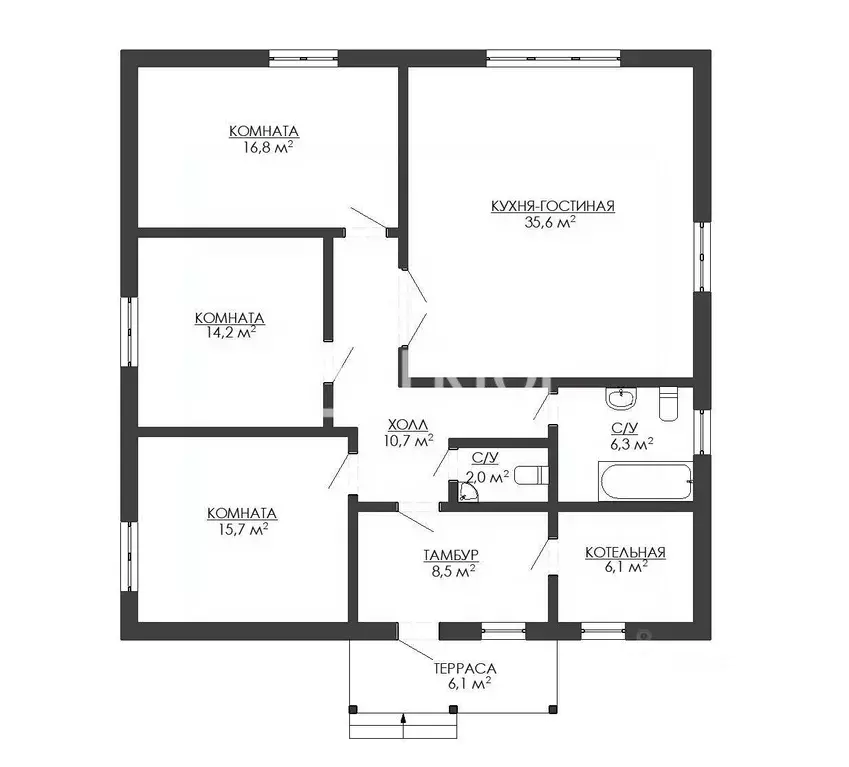 Дом в Костромская область, Кострома ул. Героев, 126 (130 м) - Фото 2