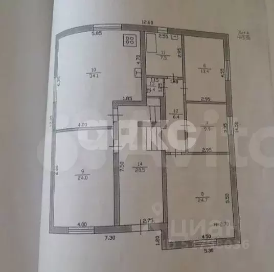 Дом в Краснодарский край, Кореновск Смоленская ул., 19 (221 м) - Фото 2