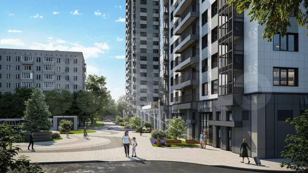 Квартира-студия, 85,4 м, 18/25 эт. - Фото 1