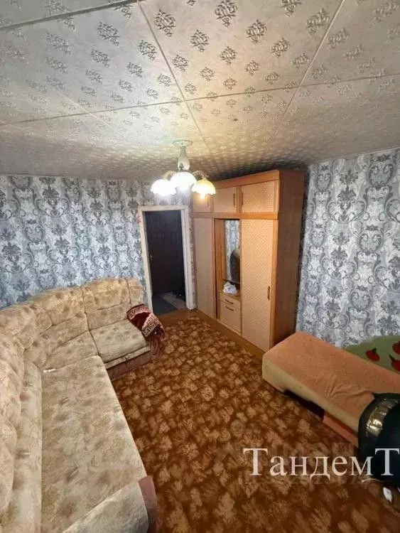 1-к кв. Омская область, Любинский район, Красный Яр рп Дорожная ул., 9 ... - Фото 2