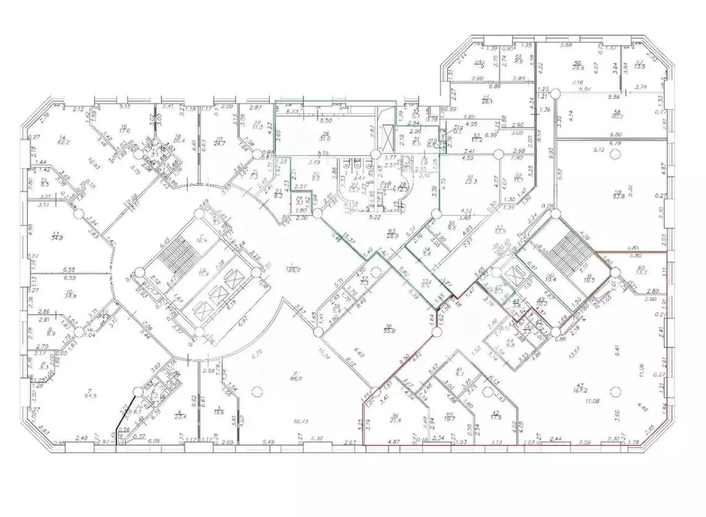 Помещение свободного назначения в Москва 2-я Брестская ул., 8 (311 м) - Фото 2