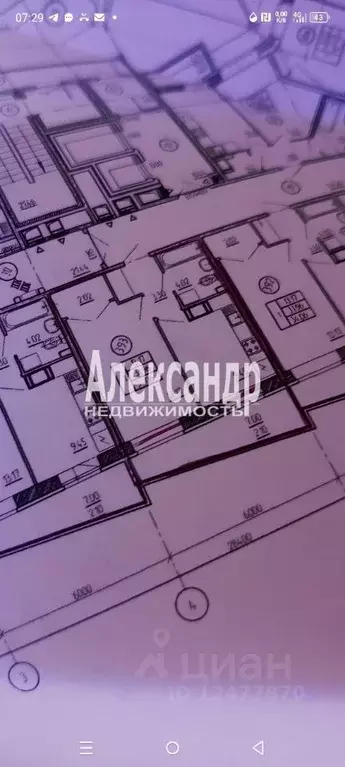 1-к кв. Ленинградская область, Всеволожский район, пос. Бугры ул. ... - Фото 2