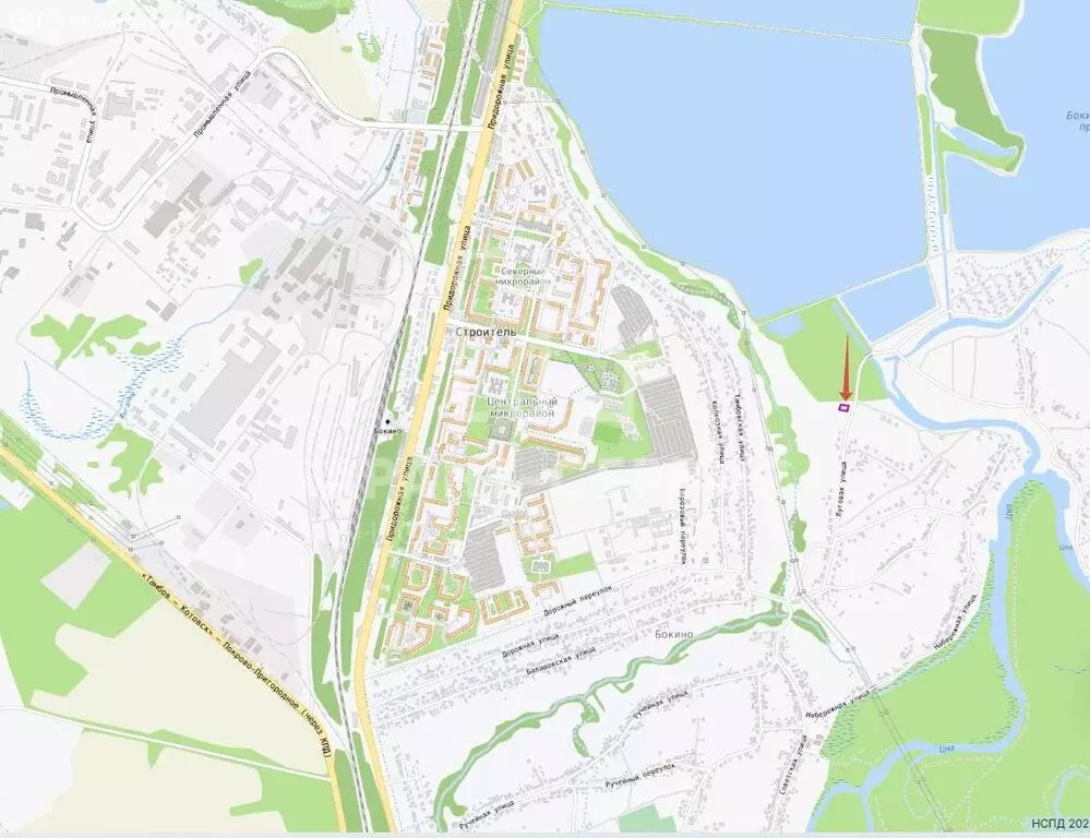 Участок в село Бокино, Луговая улица (7.5 м) - Фото 2
