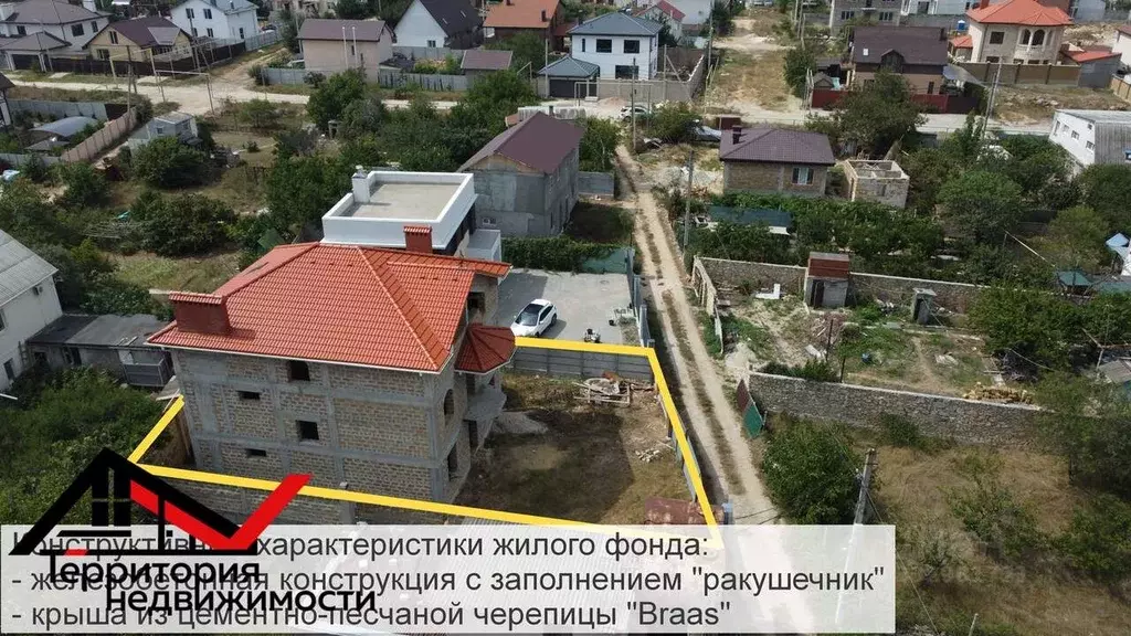Дом в Севастополь Балаклавский муниципальный округ, Бодрость ТСН, ул. ... - Фото 2