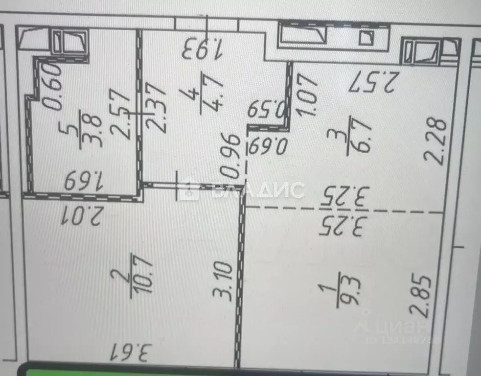 1-к кв. Московская область, Мытищи ул. Стрельбище Динамо, 10 (35.2 м) - Фото 2