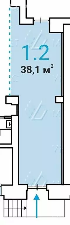 Офис (38 м) - Фото 1