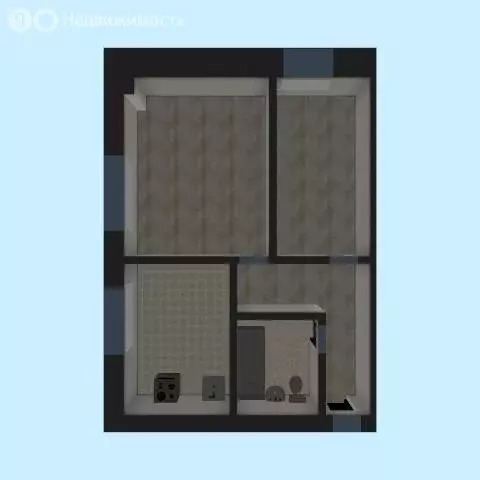 2-комнатная квартира: Омск, Пригородная улица, 10/1 (40.9 м) - Фото 1