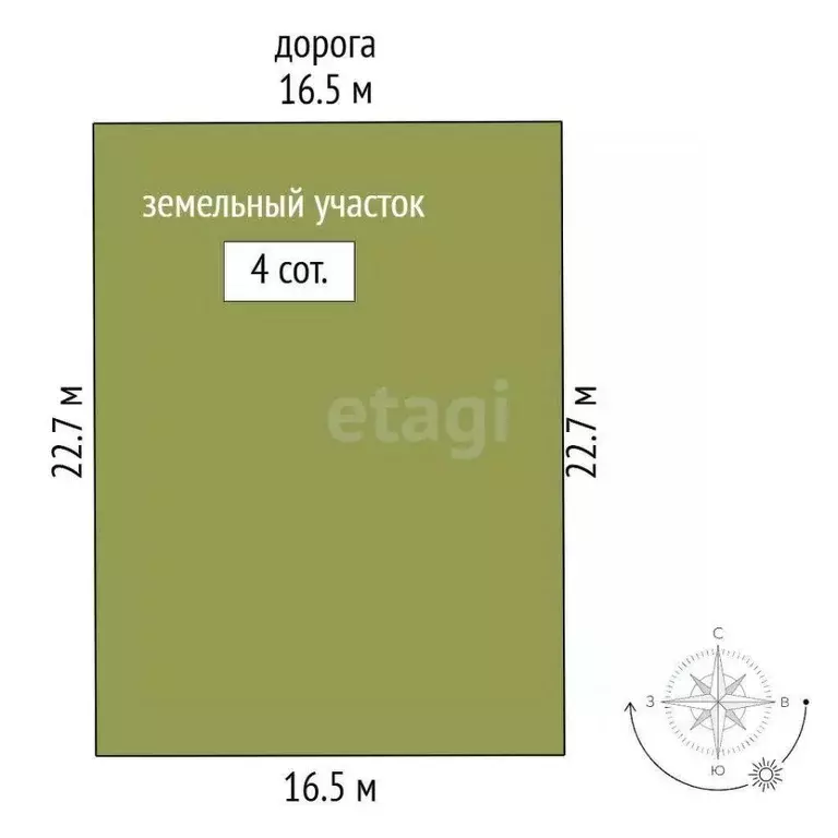 Участок в Ростовская область, Мясниковский район, Краснокрымское ... - Фото 2