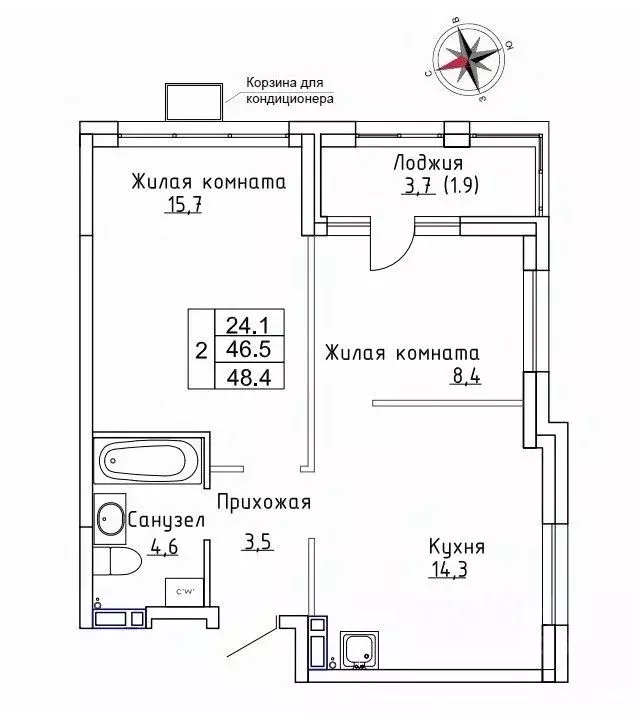2-к кв. Приморский край, Надеждинский район, пос. Новый ул. Ленина, ... - Фото 0