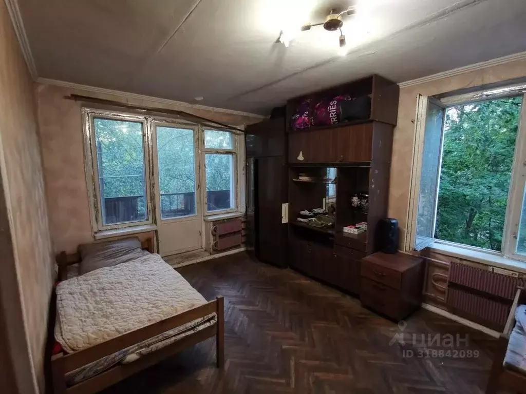1-к кв. Москва Кавказский бул., 44К2 (31.8 м) - Фото 1
