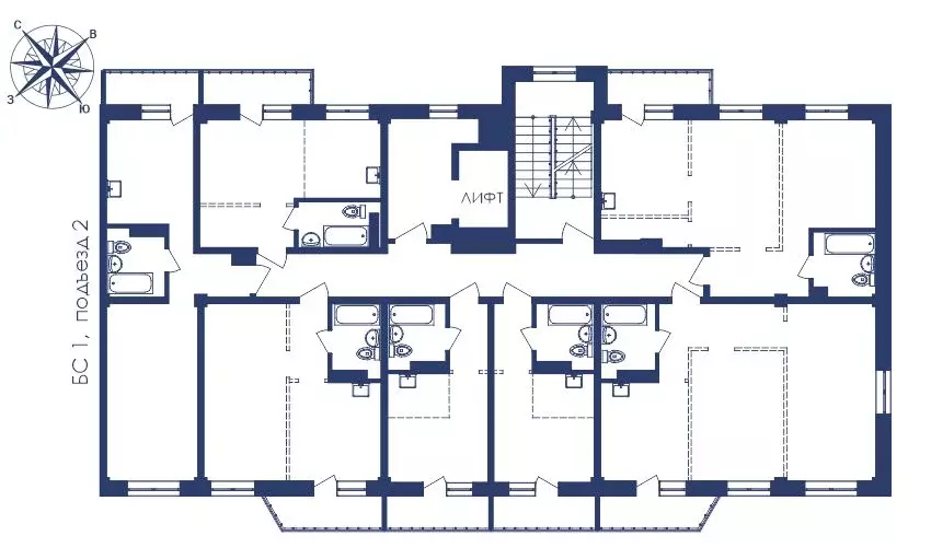 2-к кв. Иркутская область, Иркутск ул. Красноказачья, 23/1 (57.5 м) - Фото 1