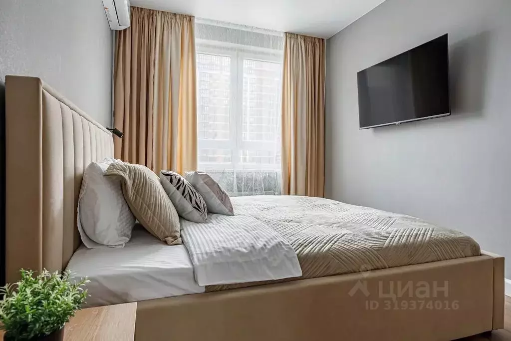 1-к кв. Краснодарский край, Краснодар ул. Ивана Беличенко, 92к2 (55.0 ... - Фото 0
