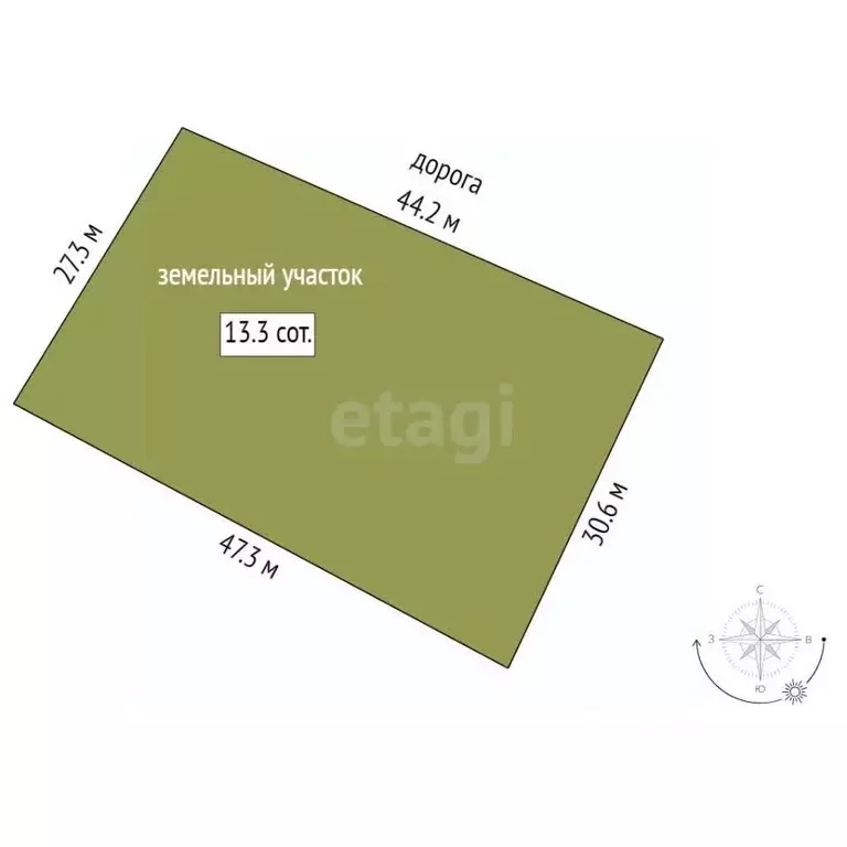 Участок в Ярославская область, Гаврилов-Ям пос. Гагарино,  (13.4 сот.) - Фото 2