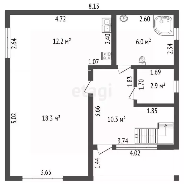 Дом в Ленинградская область, Всеволожский район, Колтушское городское ... - Фото 2