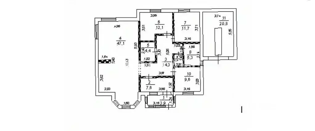 Дом в Белгородская область, Белгород пер. 6-й Лучевой, 3 (138 м) - Фото 2