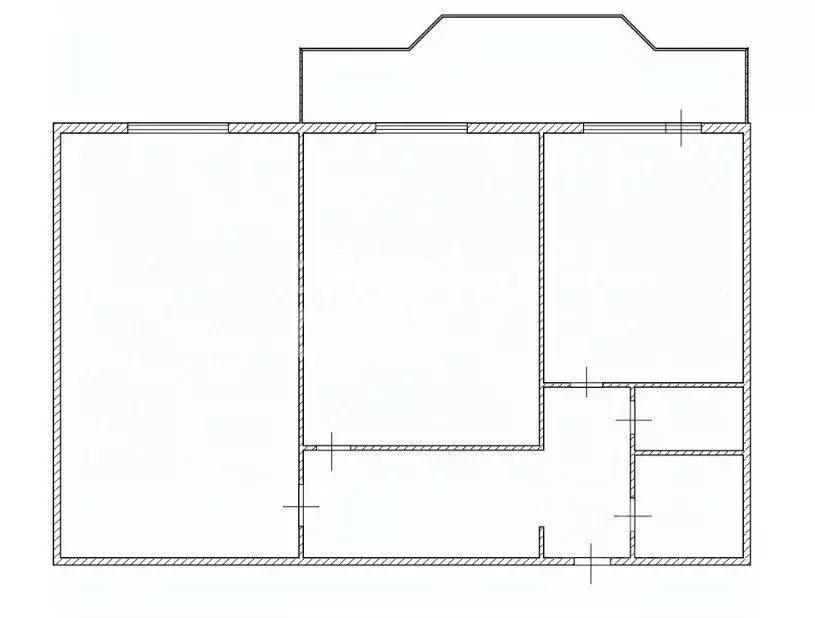 2-к кв. Томская область, Томск ул. Ивана Черных, 3 (53.0 м) - Фото 1