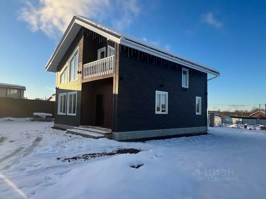 Коттедж в Ленинградская область, Ломоносовский район, Лопухинское ... - Фото 2