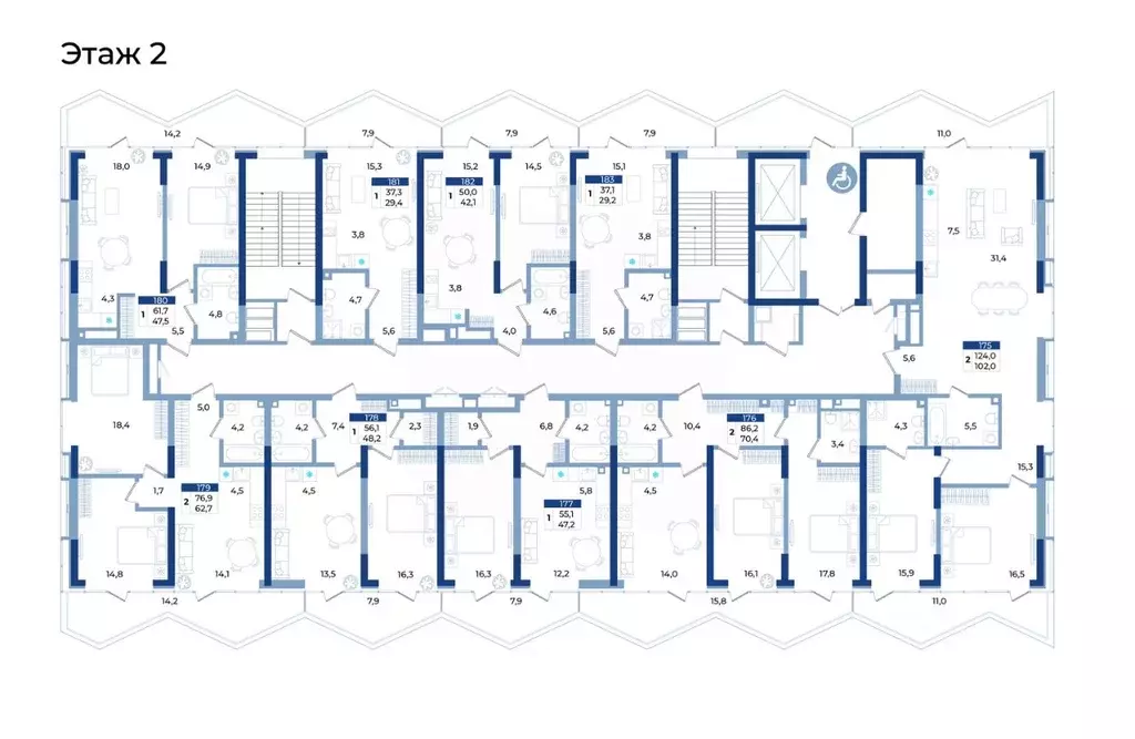 1-к кв. Крым, Алушта ул. Октябрьская, 10 (56.1 м) - Фото 2