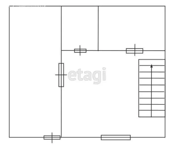 Дом в село Медведское, Набережная улица (70 м) - Фото 1