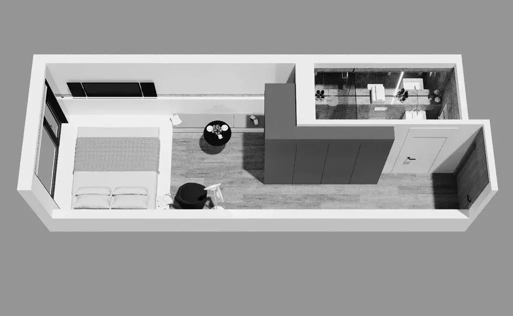 Студия Санкт-Петербург ул. Салова, 61 (16.0 м) - Фото 1