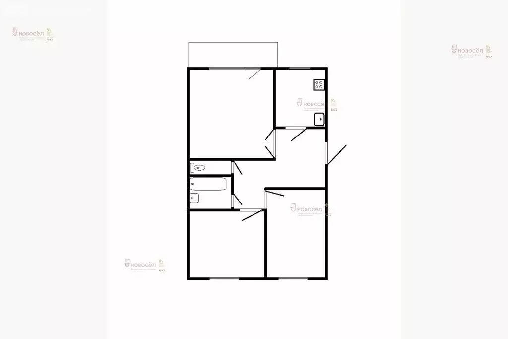 3-комнатная квартира: Екатеринбург, Изоплитная улица, 11 (61 м) - Фото 1