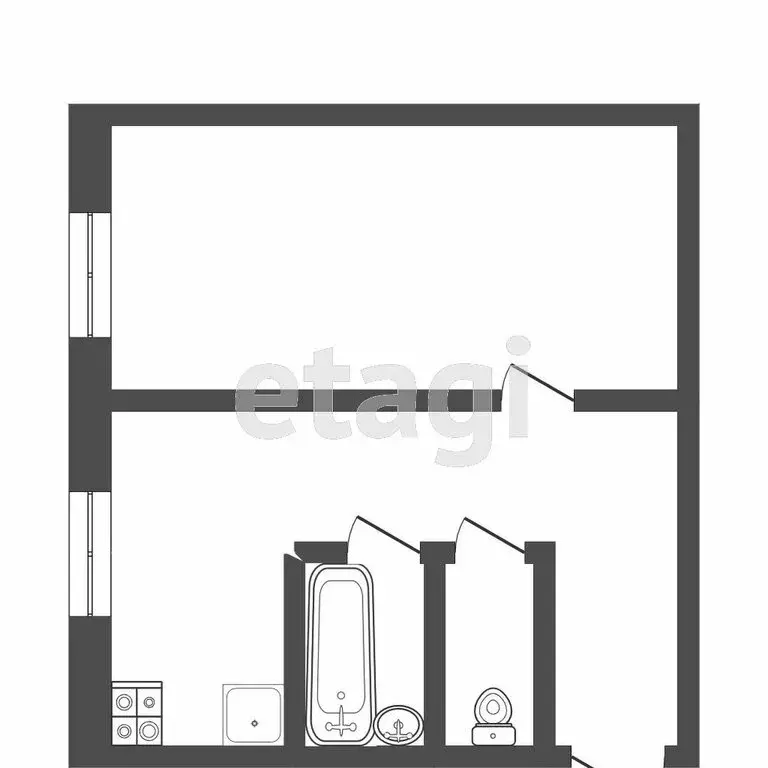 1-комнатная квартира: Саранск, проспект 70 лет Октября, 98 (33.2 м) - Фото 1