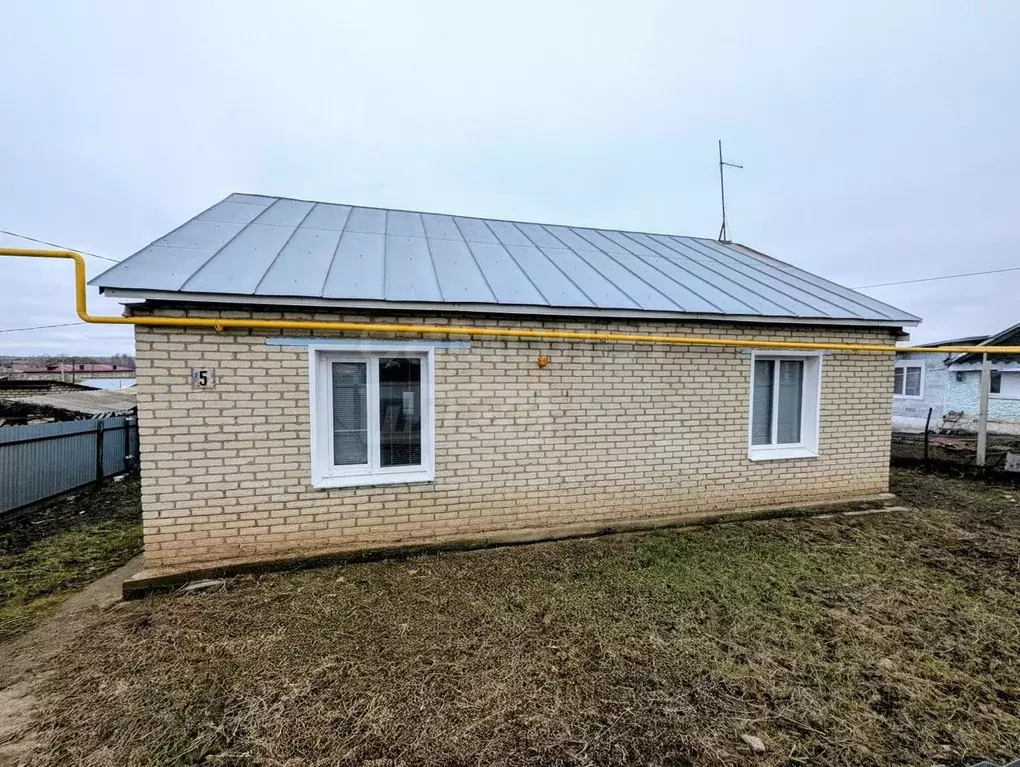 Дом в Оренбургская область, пос. Переволоцкий ул. Пушкина (65 м) - Фото 1