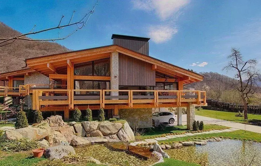 Коттедж в Краснодарский край, Сочи Красная Поляна пгт, ул. Калиновая ... - Фото 2