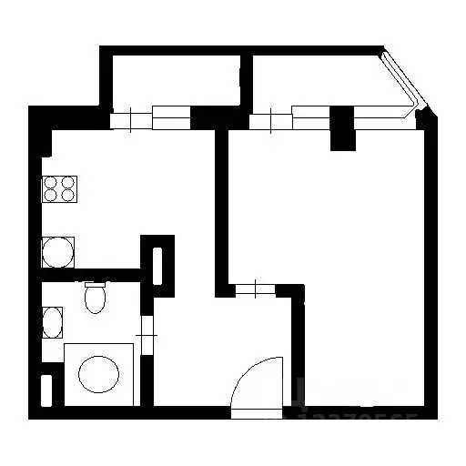 1-к кв. Севастополь пер. Крепостной, 4Б (39.0 м) - Фото 1