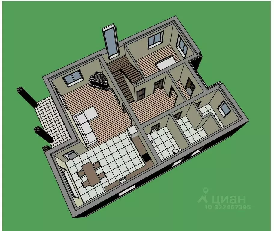 Дом в Челябинская область, Сосновский муниципальный округ, пос. ... - Фото 2