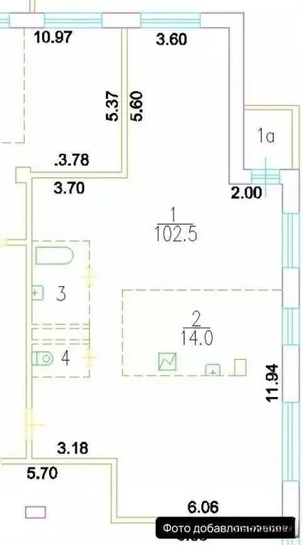 3-к кв. Москва ул. Климашкина, 19 (125.8 м) - Фото 2