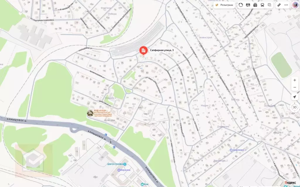 Дом в Севастополь ул. Сапфирная, 3 (500 м) - Фото 0