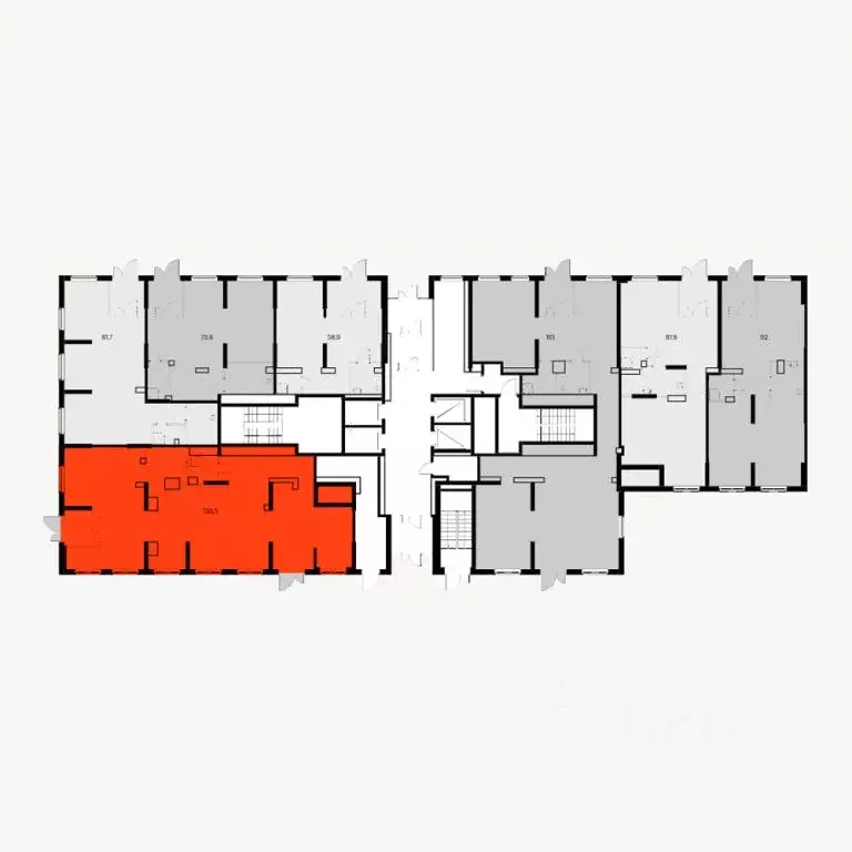 Помещение свободного назначения в Москва Сигнальный 16 жилой комплекс, ... - Фото 2