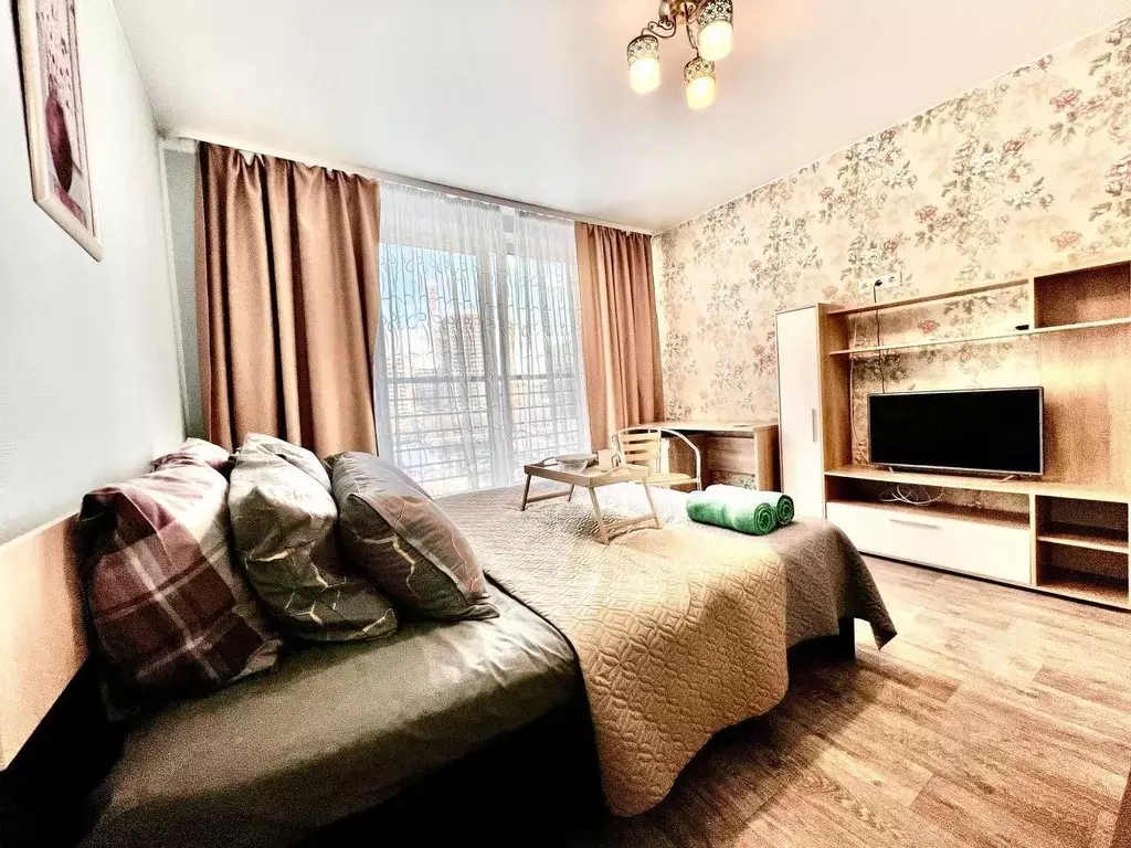 1-к кв. Тюменская область, Тюмень ул. 50 лет Октября, 57Ак1 (40.0 м) - Фото 1