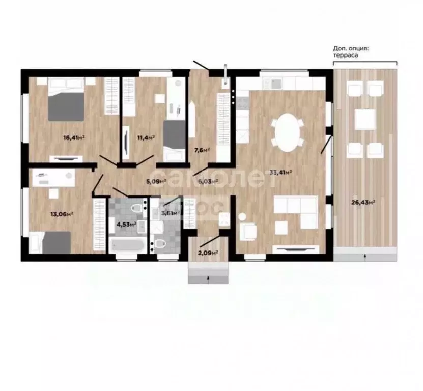 Дом в Челябинская область, Сосновский муниципальный округ, Поселок ... - Фото 2