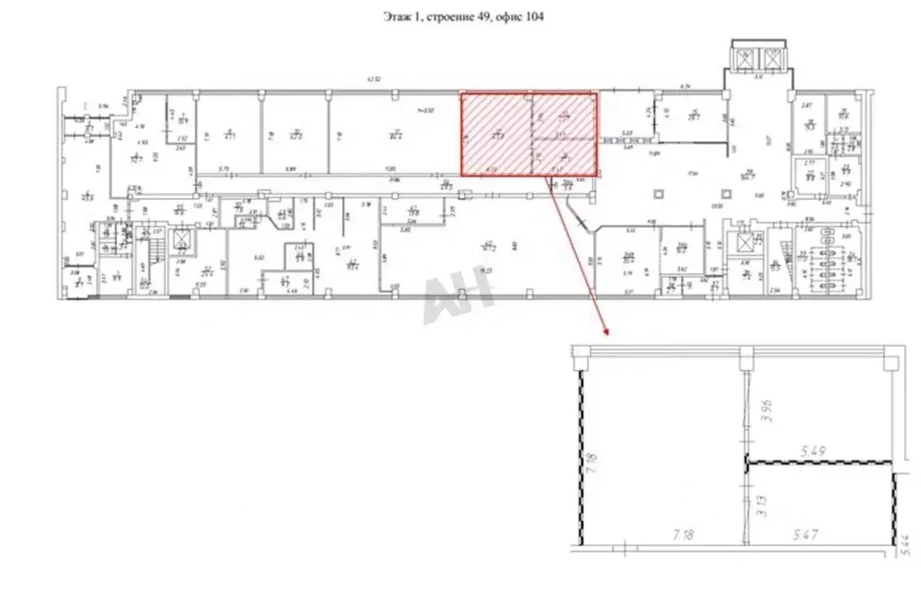 Офис в Москва Рязанский просп., 2С49 (99 м) - Фото 2
