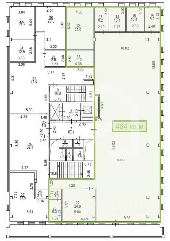 Помещение свободного назначения в Москва Подкопаевский пер., 4 (464 м) - Фото 2