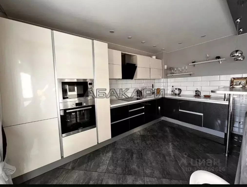 3-к кв. Красноярский край, Красноярск ул. Борисова, 26 (83.0 м) - Фото 2