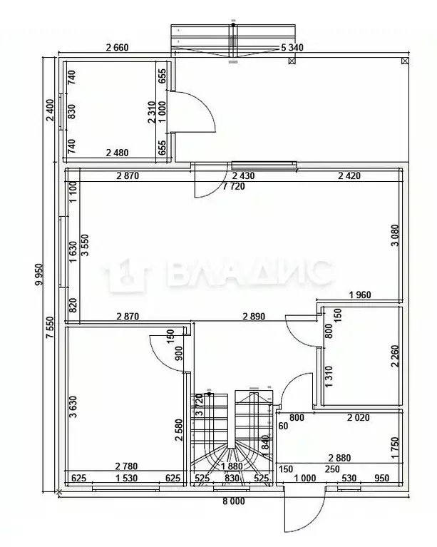 Дом в Московская область, Серпухов городской округ, пос. Большевик ул. ... - Фото 2