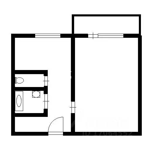 1-к кв. Воронежская область, Воронеж ул. 9 Января, 233/18 (38.0 м) - Фото 2