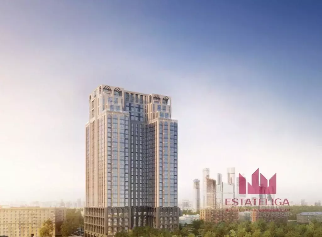 3-к кв. Москва Поклонная ул., 9 (84.2 м) - Фото 1